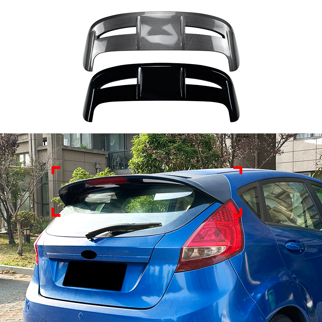 AMP-Z Rear Roof Wing Spoiler For Ford Fiesta MK6 MK7 2008-2017