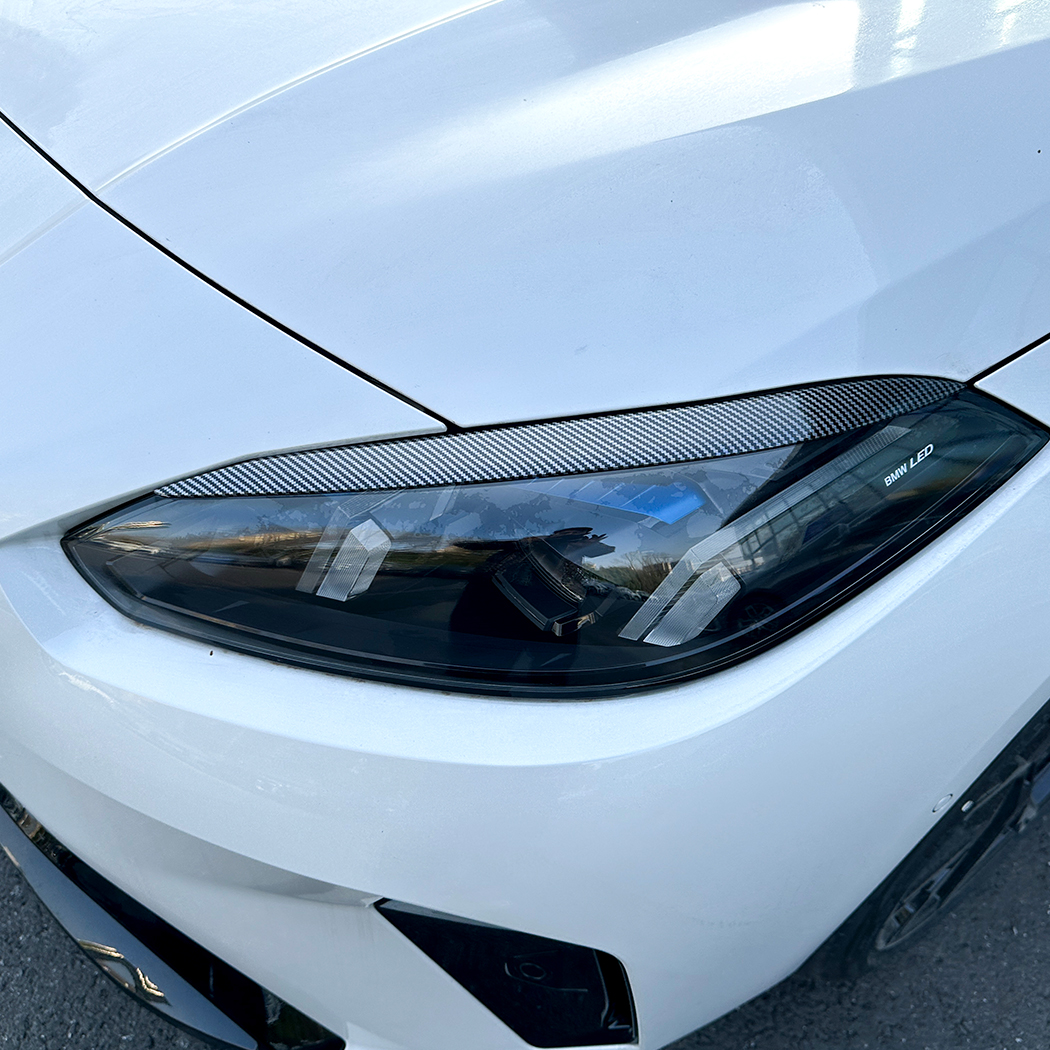 AMP-Z Headlight Eyebrows Eyelids Sticker For BMW 1 Series F70 2 Series F74 2024+
