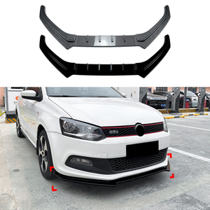 AMP-Z Front Bumper Lip Spiltter For VW Volkswagen Polo 6R GTI 2010-2014