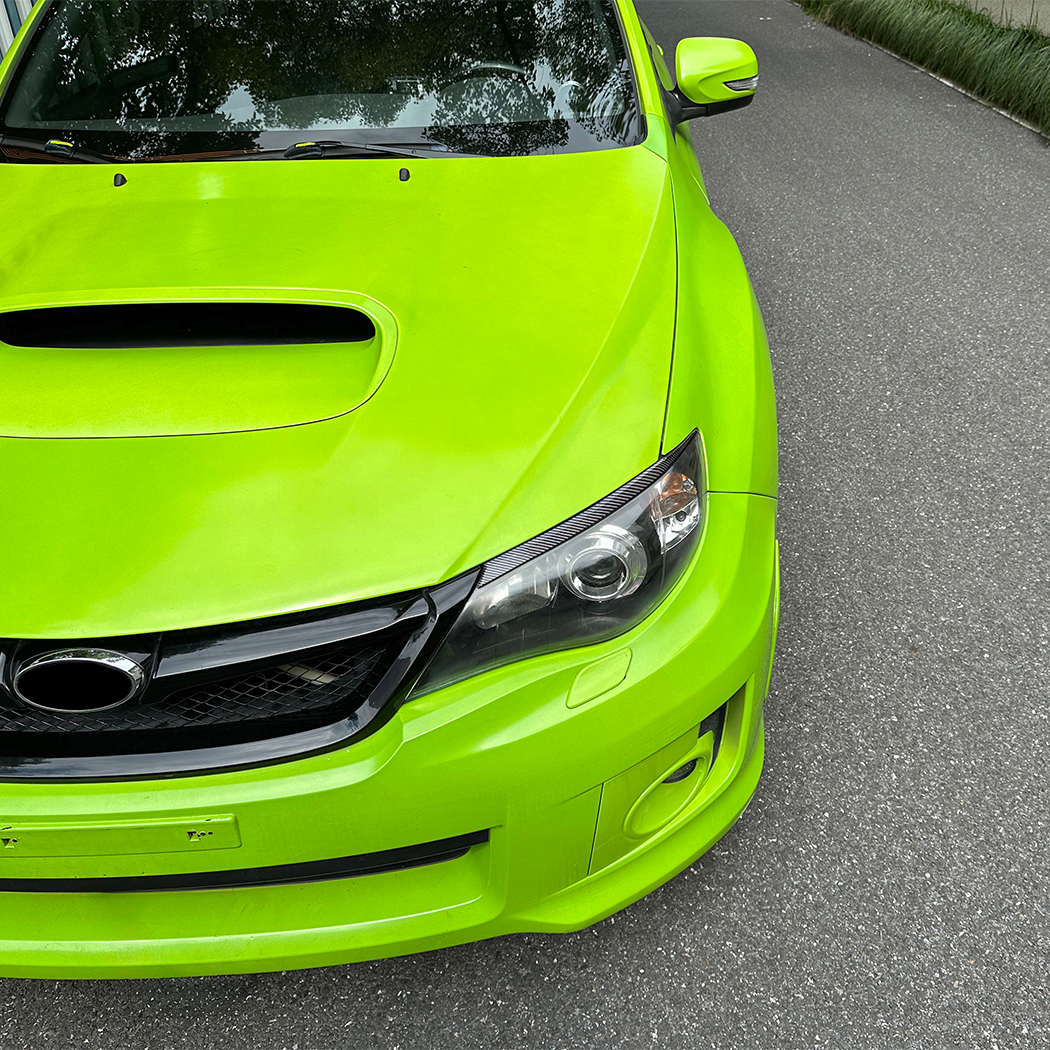 AMP-Z Headlight Eyebrows Eyelids Sticker For Subaru Impreza WRX STI 2007-2014