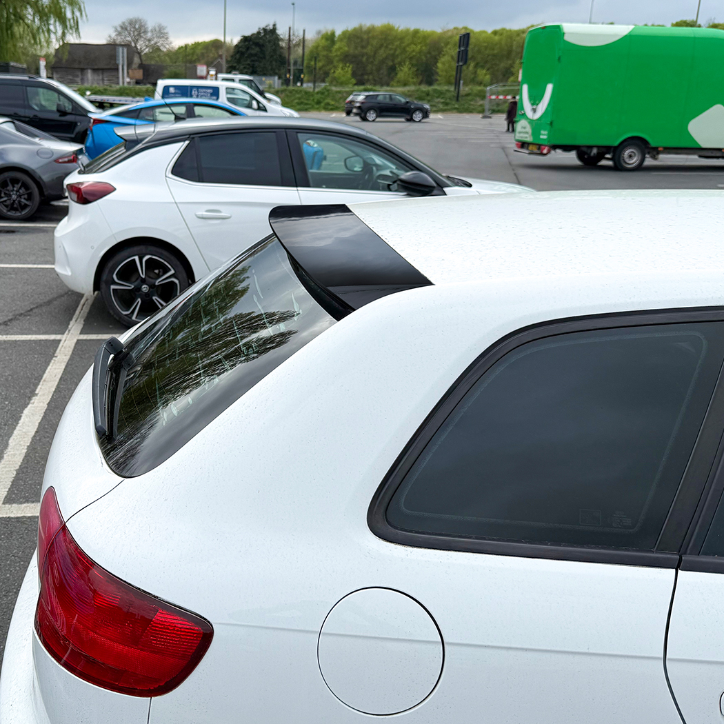 AMP-Z Rear Roof Wing Spoiler For Audi A3 S3 8P Standard 2004-2013