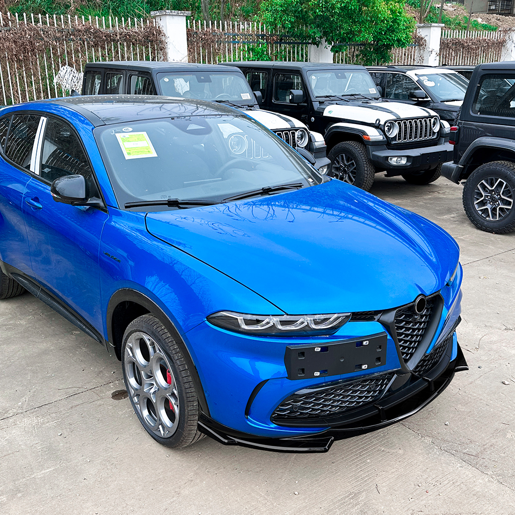 AMP-Z Front Bumper Lip Spiltter For Alfa Romeo Tonale 2023+