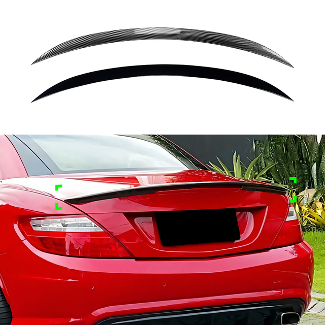 AMP-Z Heckflügelspoiler für Mercedes Benz SLK SLC R172 2011-2019