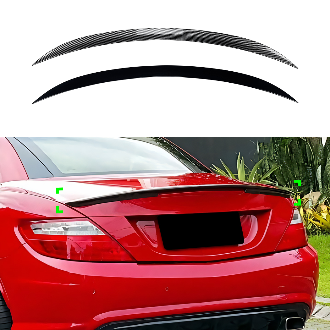 Mercedes Benz SLK SLC R172 2011-2019 için AMP-Z arka kanat spoyleri