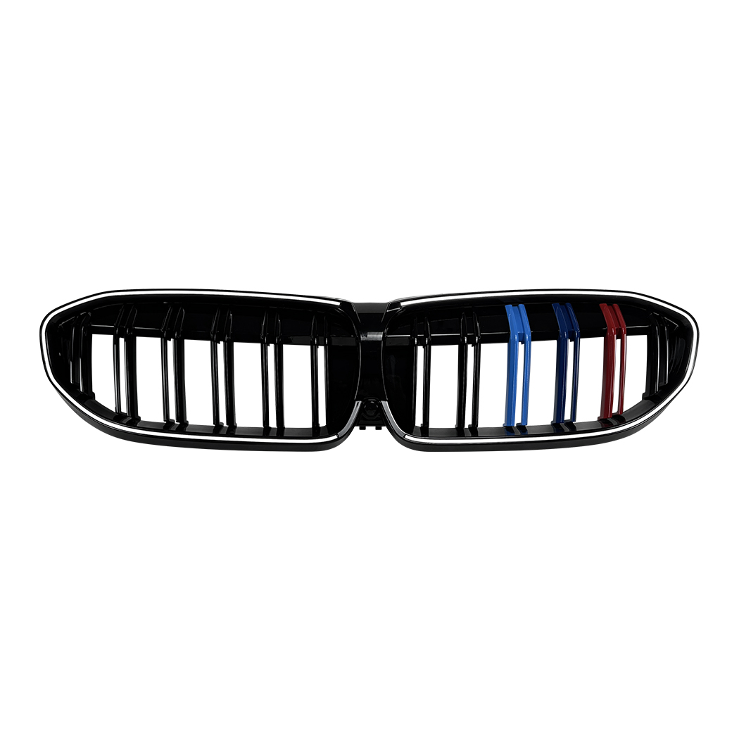 AMP-Z Front Bumper Grille Grill For BMW 3 Series G20 G21 Pre-facelift 2019-2022
