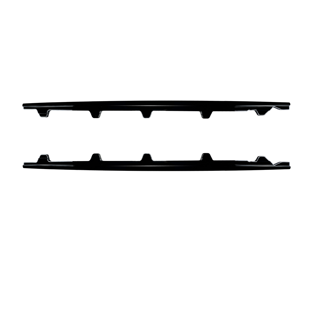 AMP-Z Side Skirt Rocker Panel Splitter Lip For BMW 3 Series E90 E91 M Sport 2005-2012
