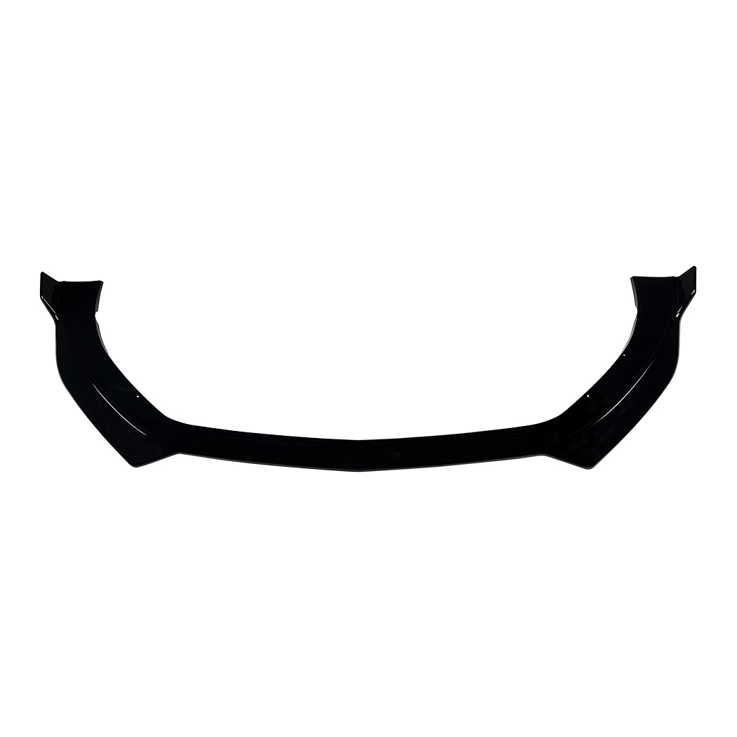 AMP-Z Front Bumper Lip Spiltter Black For Ford Mustang MK6 2015-2017
