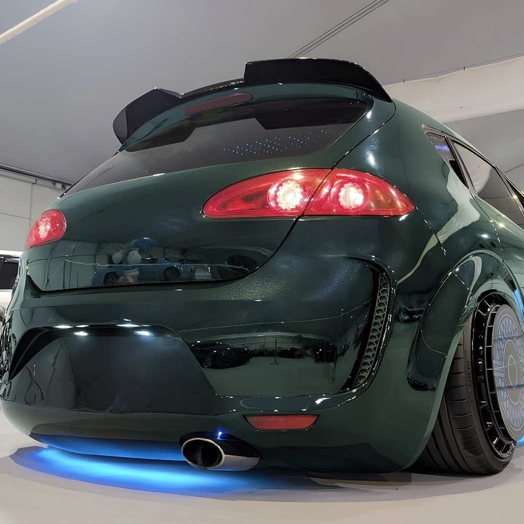 AMP-Z Rear Roof Wing Spoiler For Seat Leon MK2.5 2009-2012