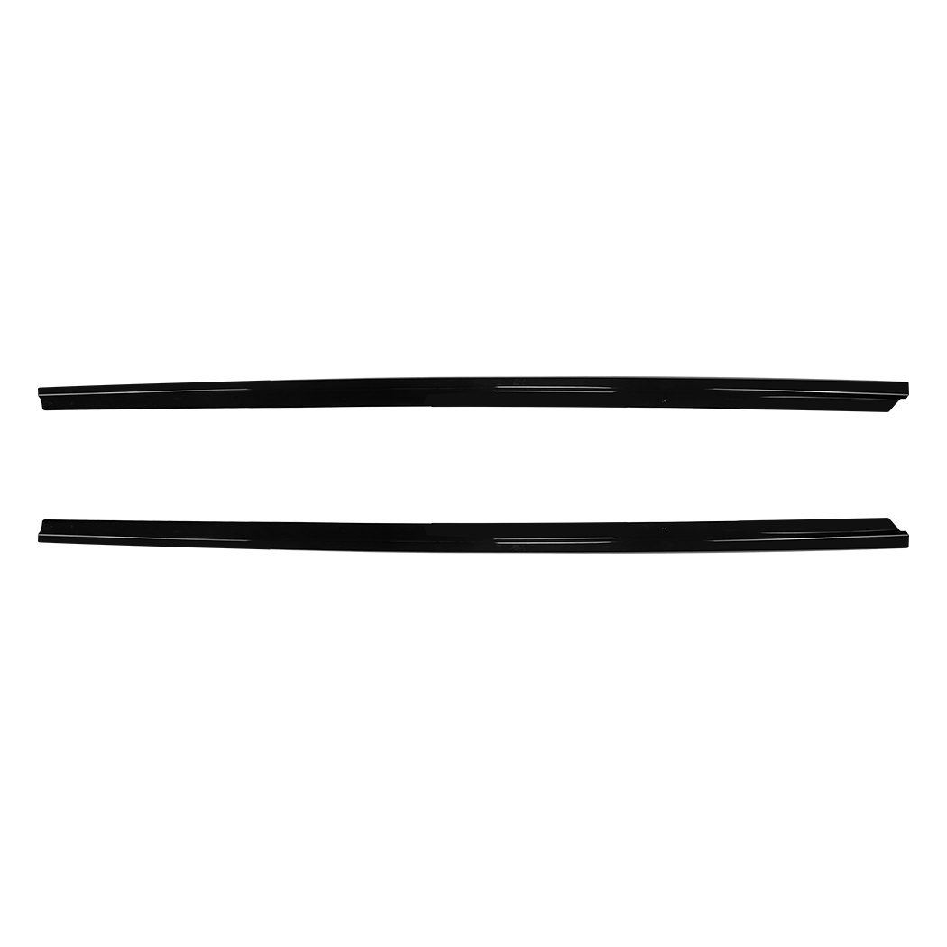 AMP-Z Side Skirt Rocker Panel Splitter Lip For VW Volkswagen Polo 6R 6C Standard 2009-2017