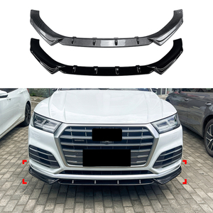 AMP-Z Front Bumper Lip Spiltter For Audi Q5 FY Pre-facelift Sline 2018-2020