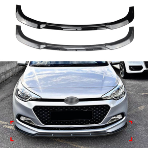 Spilter per paraurti anteriore AMP-Z per Hyundai I20 MK2 2015-2017
