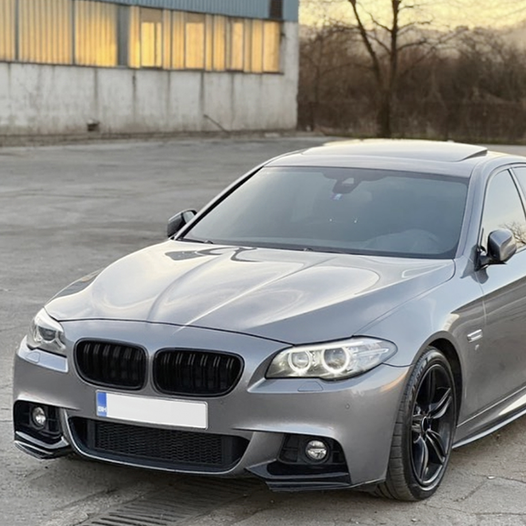 AMP-Z Front Side Splitter Sticker For BMW 5 Series F10 F11 M Sport 2011-2017
