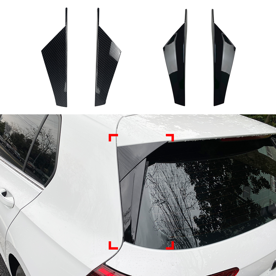 AMP-Z Rear Roof Wing Side Spoiler For VW Volkswagen Golf MK8 2020+