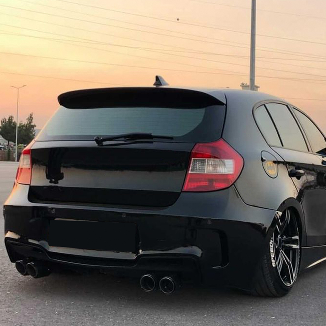 AMP-Z Rear Roof Wing Spoiler For BMW 1 Series E81 E87 2005-2011