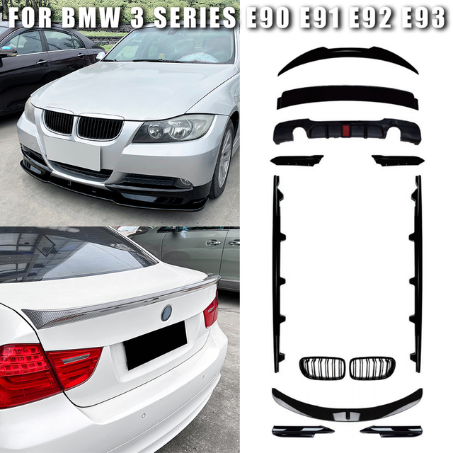 Conjunto de kit de corpo inteiro AMP-Z para BMW 3 Series E90 E91 E92 E93