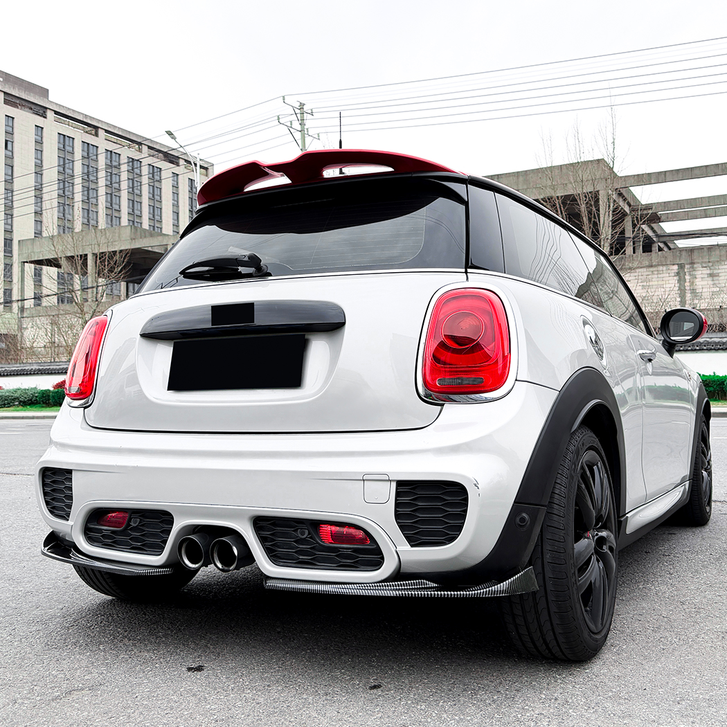 AMP-Z Rear Bumper Spoiler Lip For BMW Mini Cooper F55 F56 F57 JCW Pre-Facelift 2014-2021