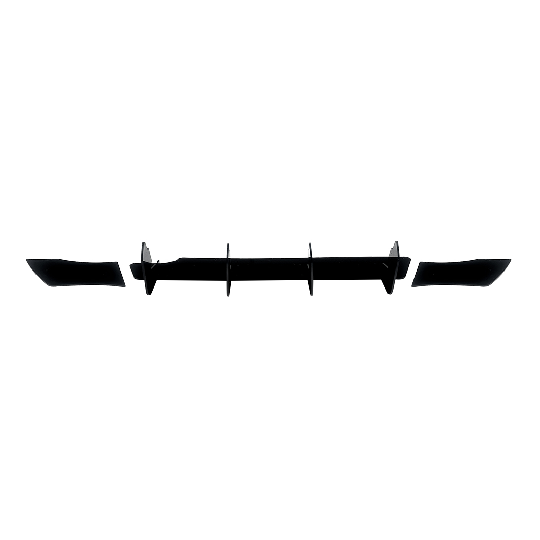AMP-Z Rear Bumper Short Spoiler Diffuser Valance Lip For Volkswagen VW Polo MK6.5 Standard 2022+