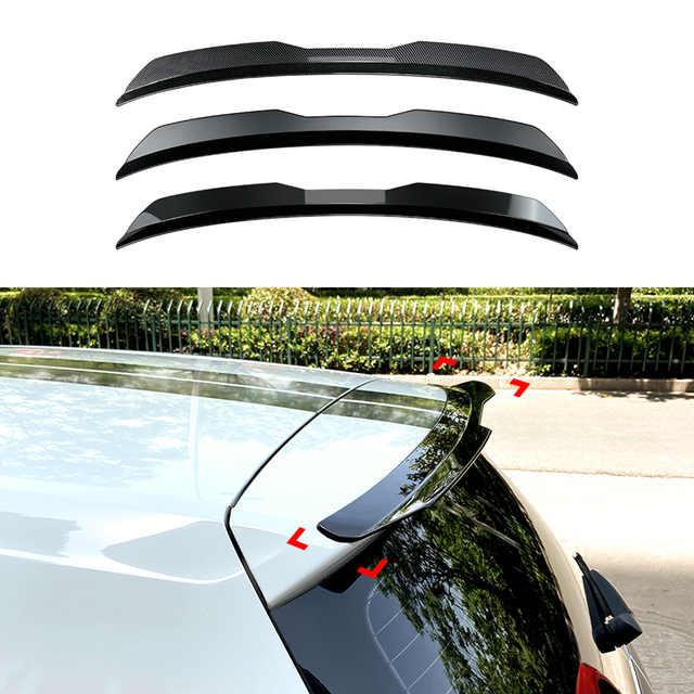 AMP-Z Rear Roof Wing Spoiler For Universal Car