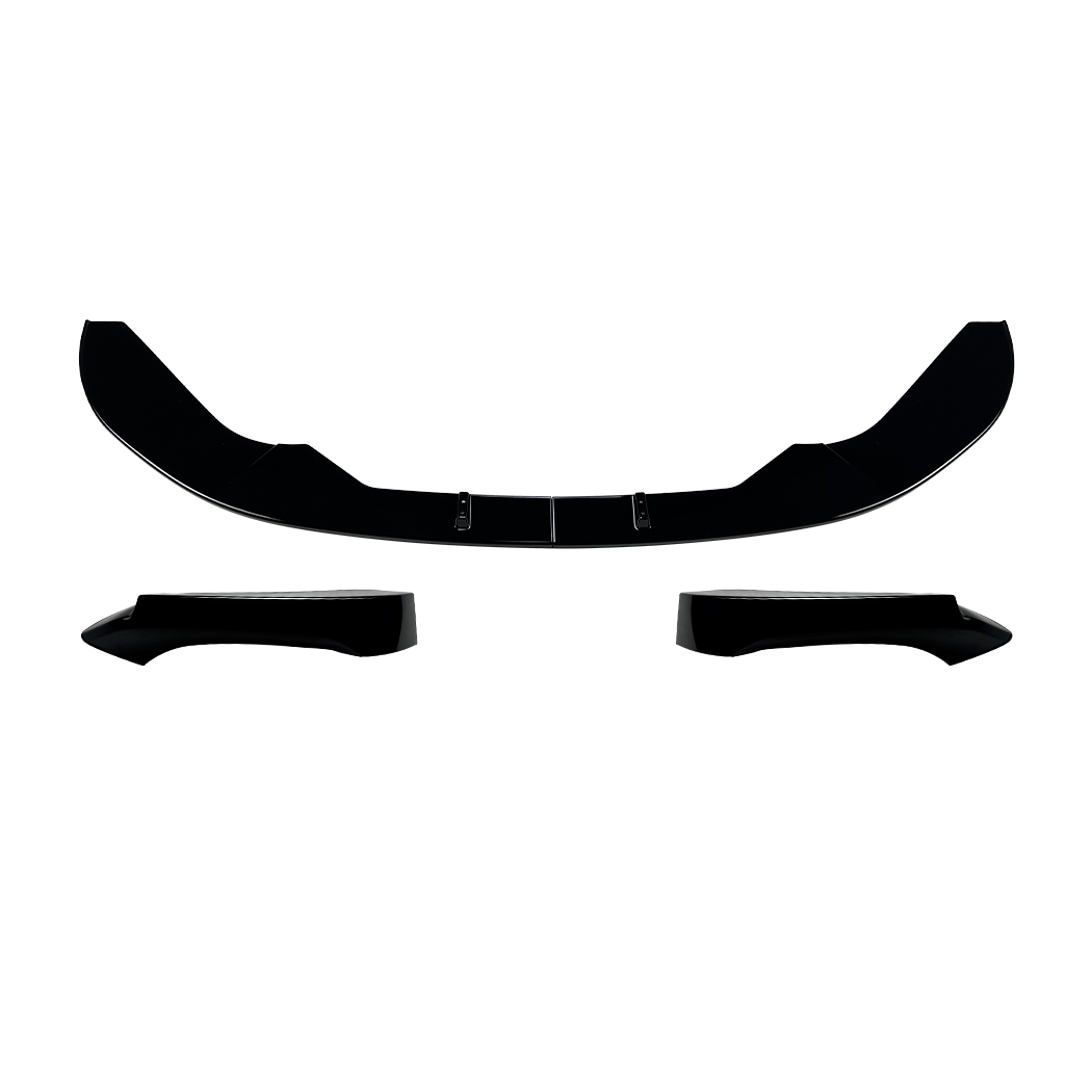 AMP-Z Front Bumper Lip Spiltter For BMW 1 Series F20 F21 LCI M-Pack 2015-2019