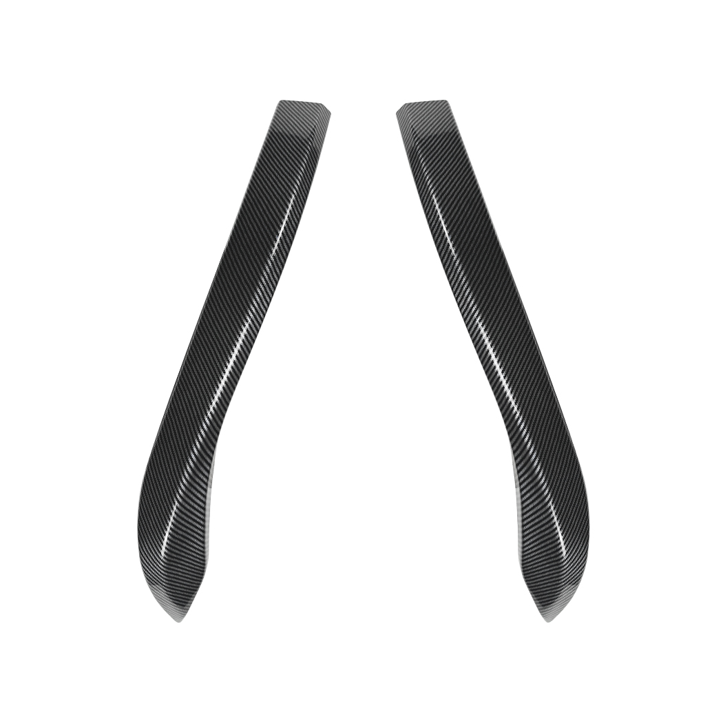 AMP-Z Front Bumper Fins Spoiler Canards For VW Volkswagen Golf MK8 GTI Rline 2020-2024