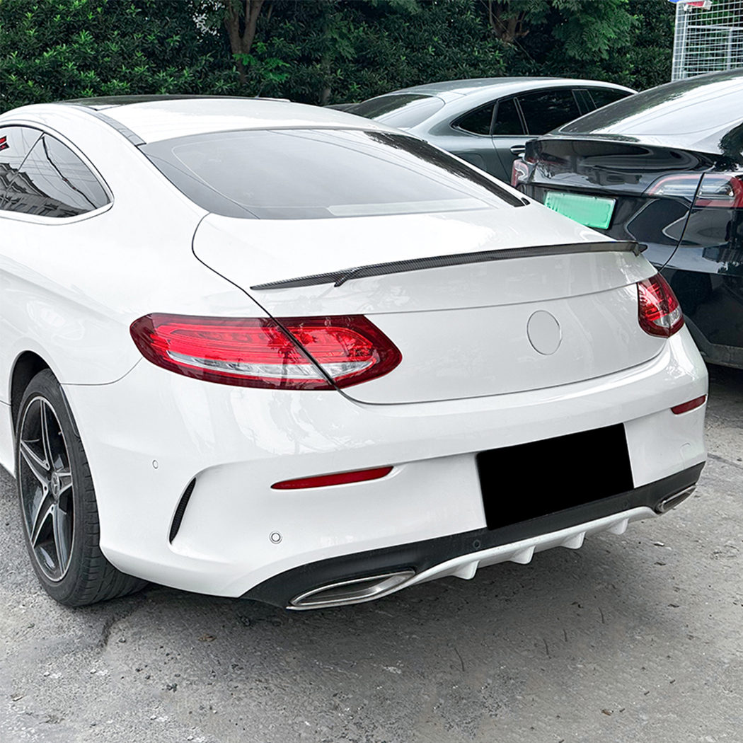 AMP-Z Rear Wing Spoiler For Mercedes Benz C Class C Coupe C205 2015-2021