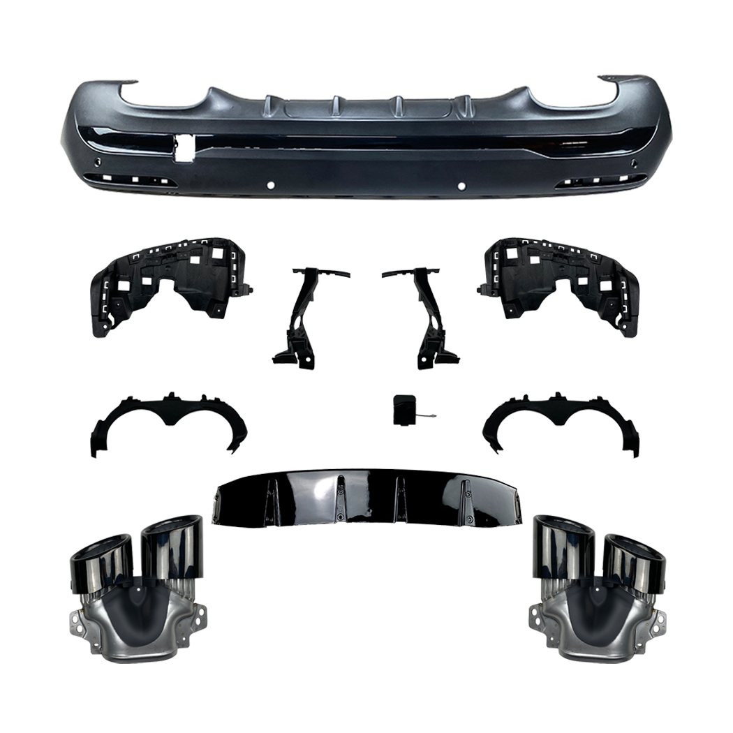 AMP-Z Rear Bumper Spoiler Lip For Mercedes Benz GLA Class GLA H247 2020+