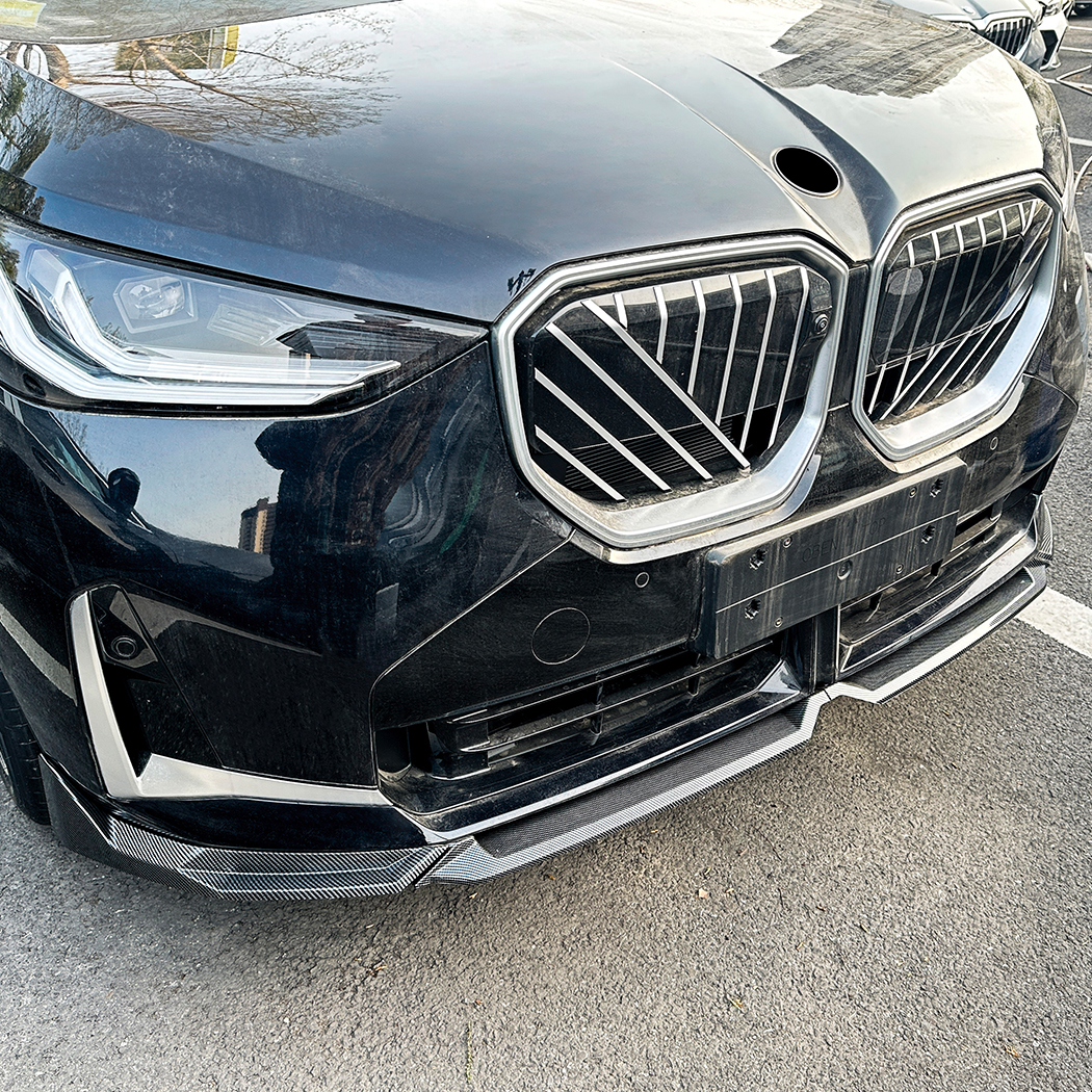 AMP-Z Front Bumper Lip Spiltter For BMW X3 G45 M Sport 2025+