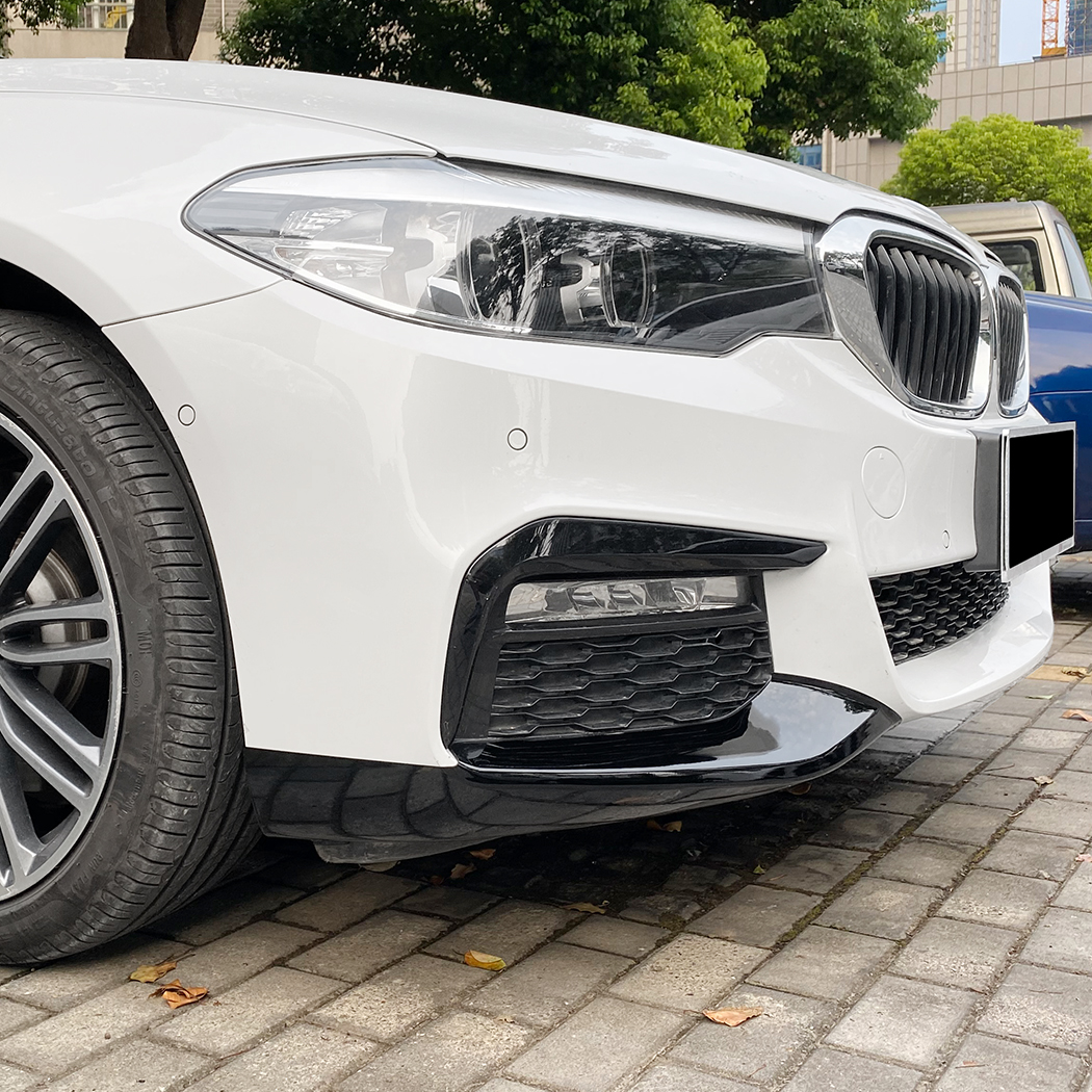 AMP-Z Front Side Splitter Sticker For BMW 5 Series G30 G31 Pre-Facelift 2017-2020