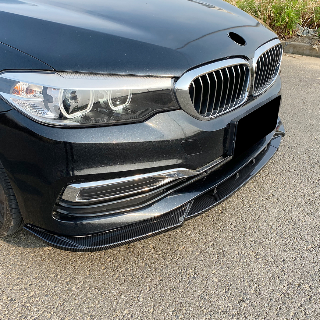 AMP-Z Front Bumper Lip Spiltter For BMW 5 Series G30 G31 Pre-Facelift 2017-2020