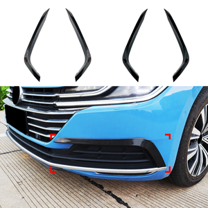 AMP-Z Front Bumper Fins Spoiler Canards For VW Volkswagen Arteon(CC) Except Rline 2017-2020
