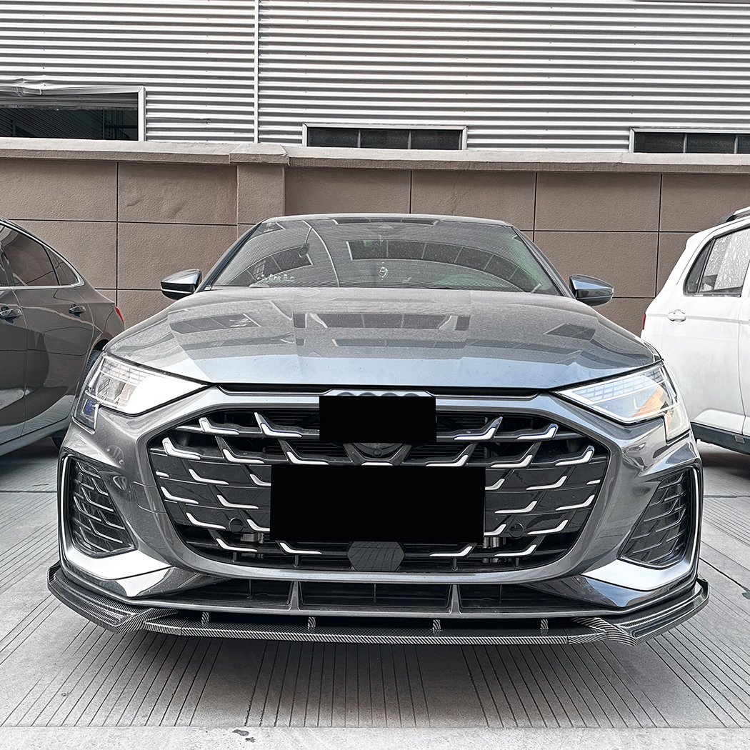 AMP-Z Front Bumper Lip Spiltter For Audi A3 8Y Facelift Sline 2025+