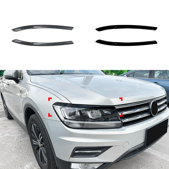 Amp-Z Furlight Brows Sticker для VW Volkswagen Tiguan MK2 2017-2020