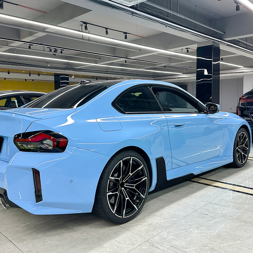 AMP-Z Side Skirt Rocker Panel Splitter Lip For BMW 2 Series M2 G87 2023+