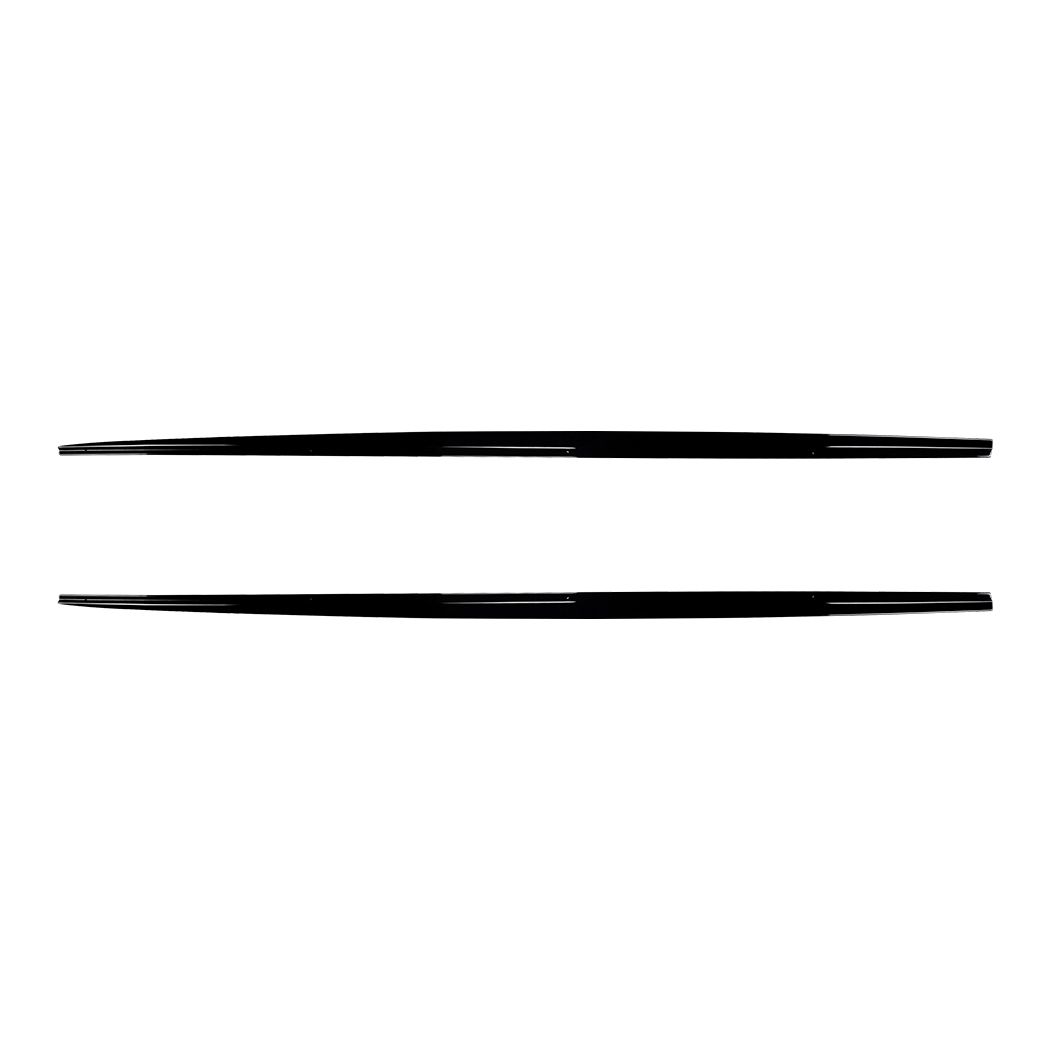 AMP-Z Side Skirt Rocker Panel Splitter Lip For BMW 2 Series F22 F23 M Sport 2014-2019