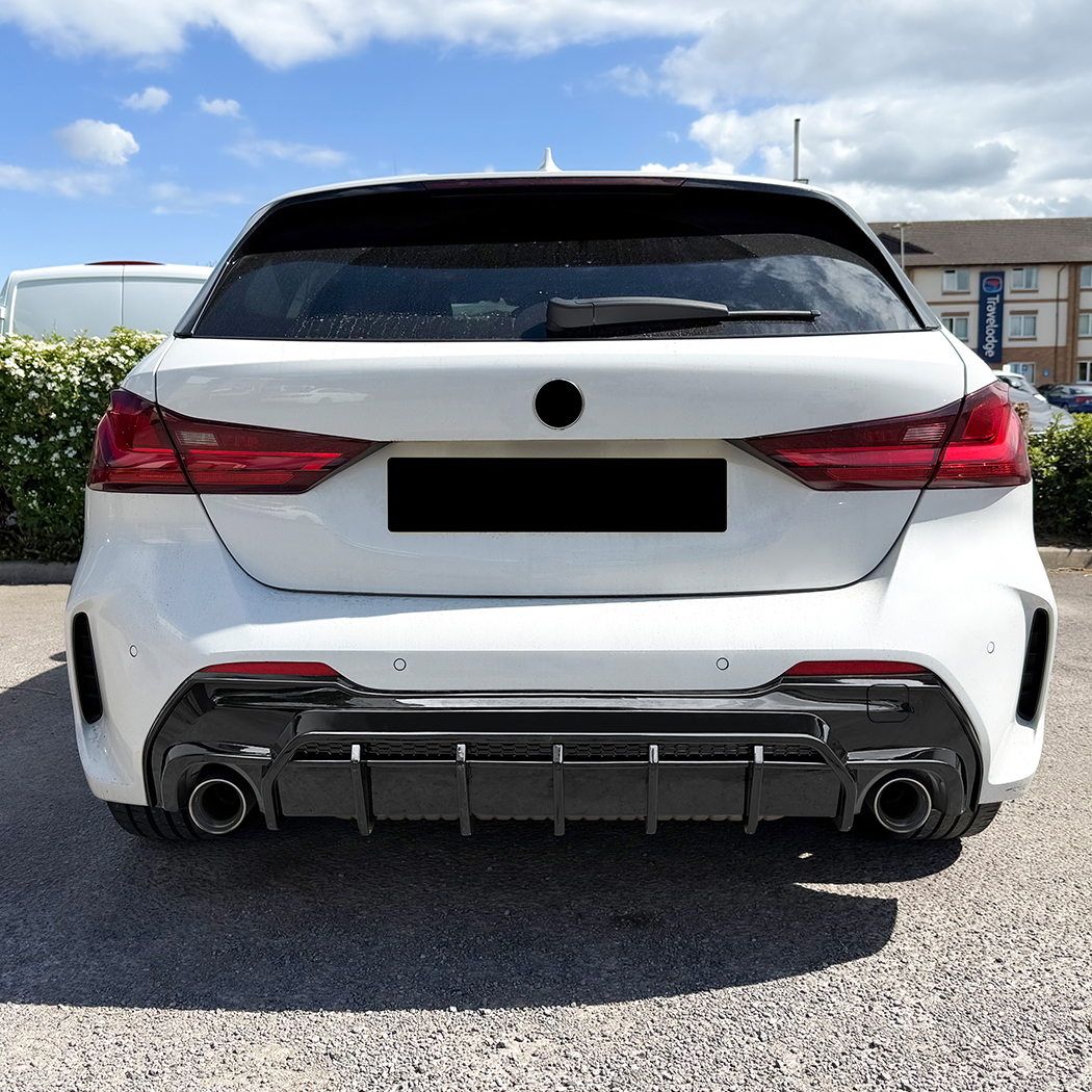 AMP-Z Rear Bumper Spoiler Lip For BMW 1 Series F40 M Sport 2019-2024