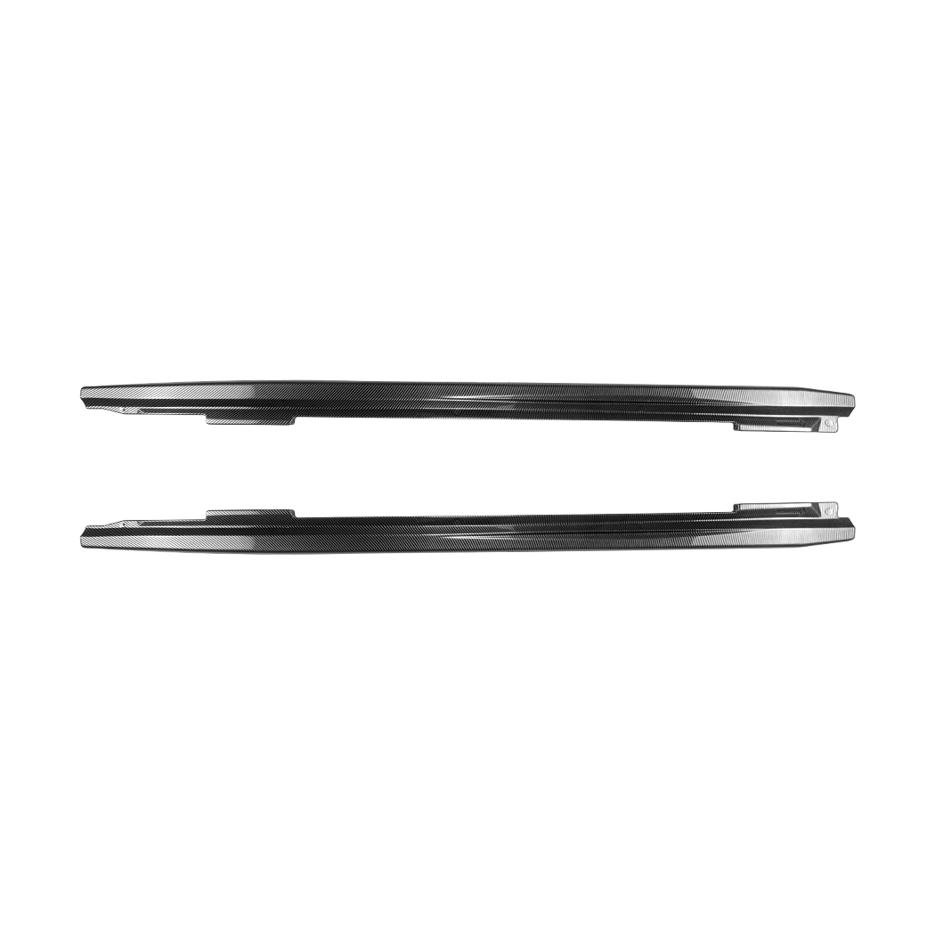 AMP-Z Side Skirt Rocker Panel Splitter Lip For Audi A5 8T Sportback 4-Doors 2007-2017