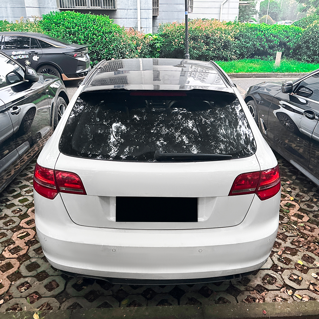 AMP-Z Rear Roof Wing Spoiler For Audi A3 8P Sline 5-Doors 2004-2013