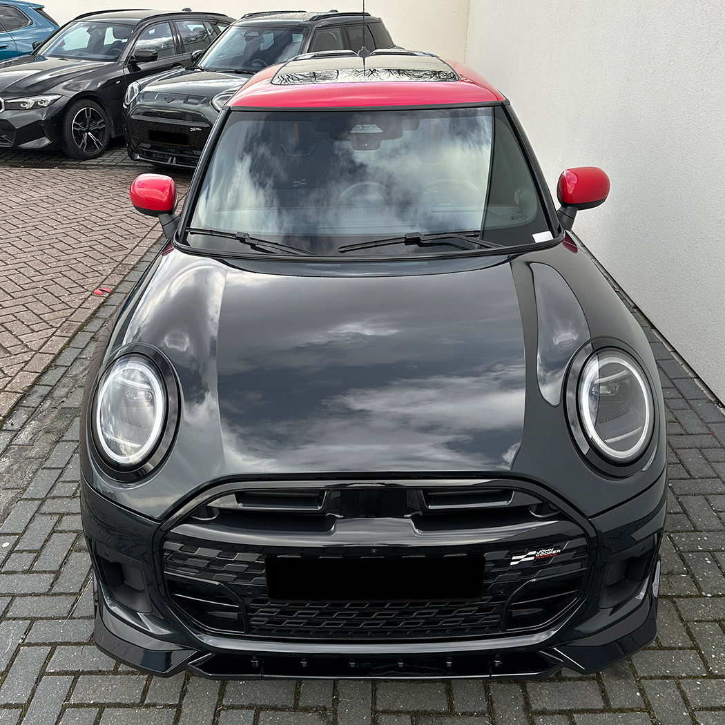 AMP-Z Front Bumper Lip Splitter For BMW Mini Cooper JCW F65 F66 F67 2024+