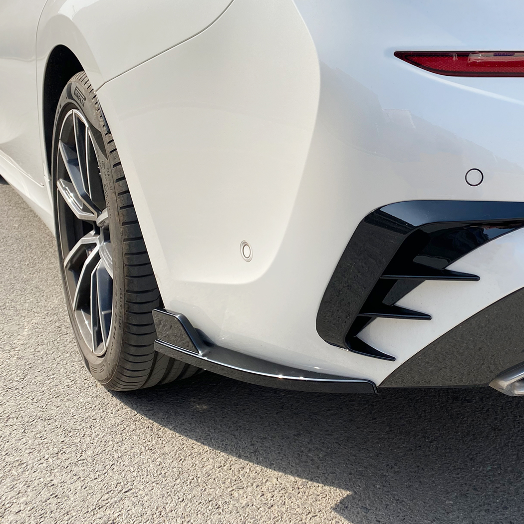 AMP-Z Rear Side Splitter Sticker For BMW 3 Series G20 Pre-facelift 2019-2022