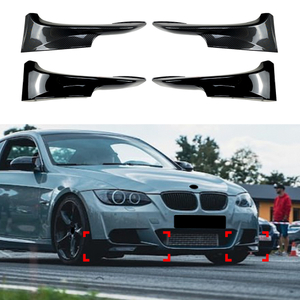AMP-Z Front Side Splitter Sticker For BMW 3 Serise E92 E93 LCI M-Tech 2009-2011