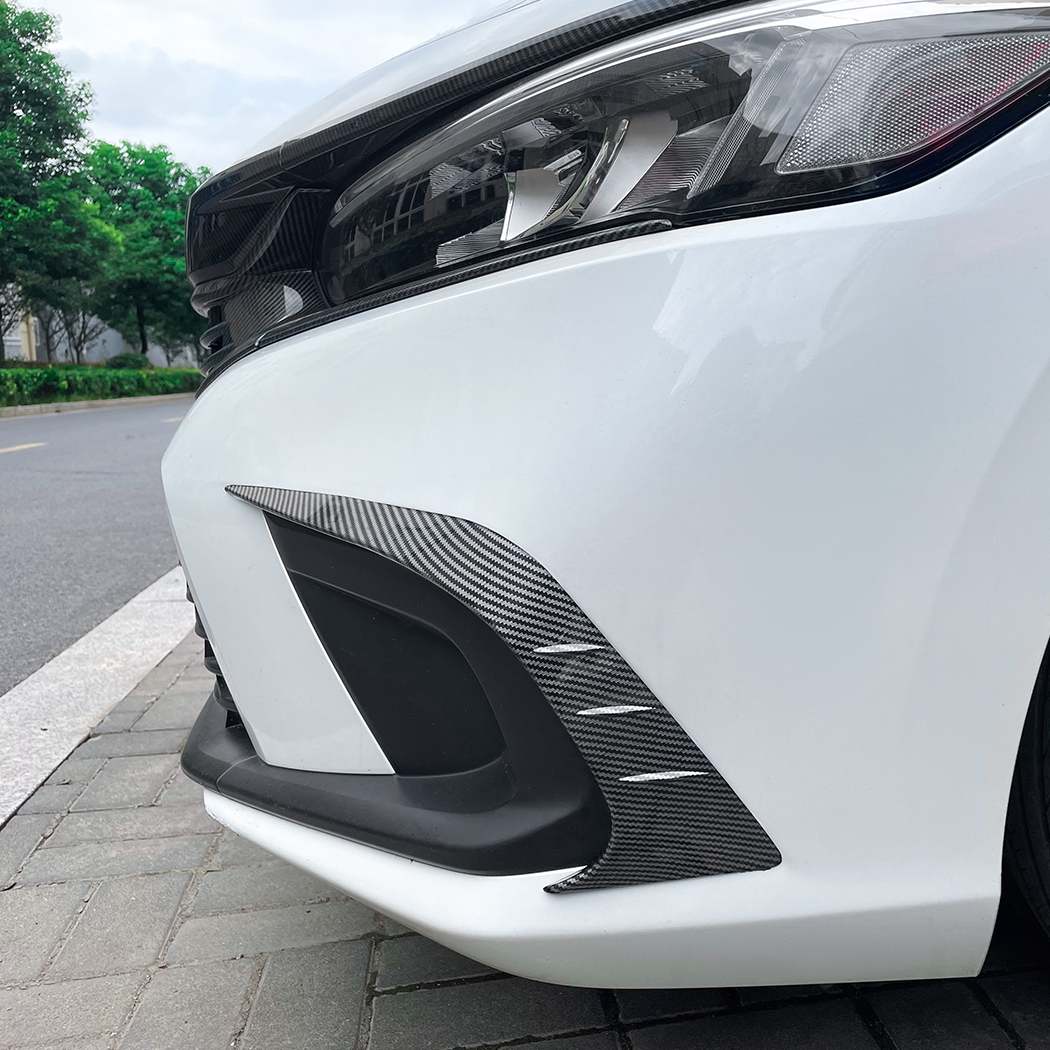 AMP-Z Front Bumper Fins Spoiler For Honda Civic 11Gen 2021+