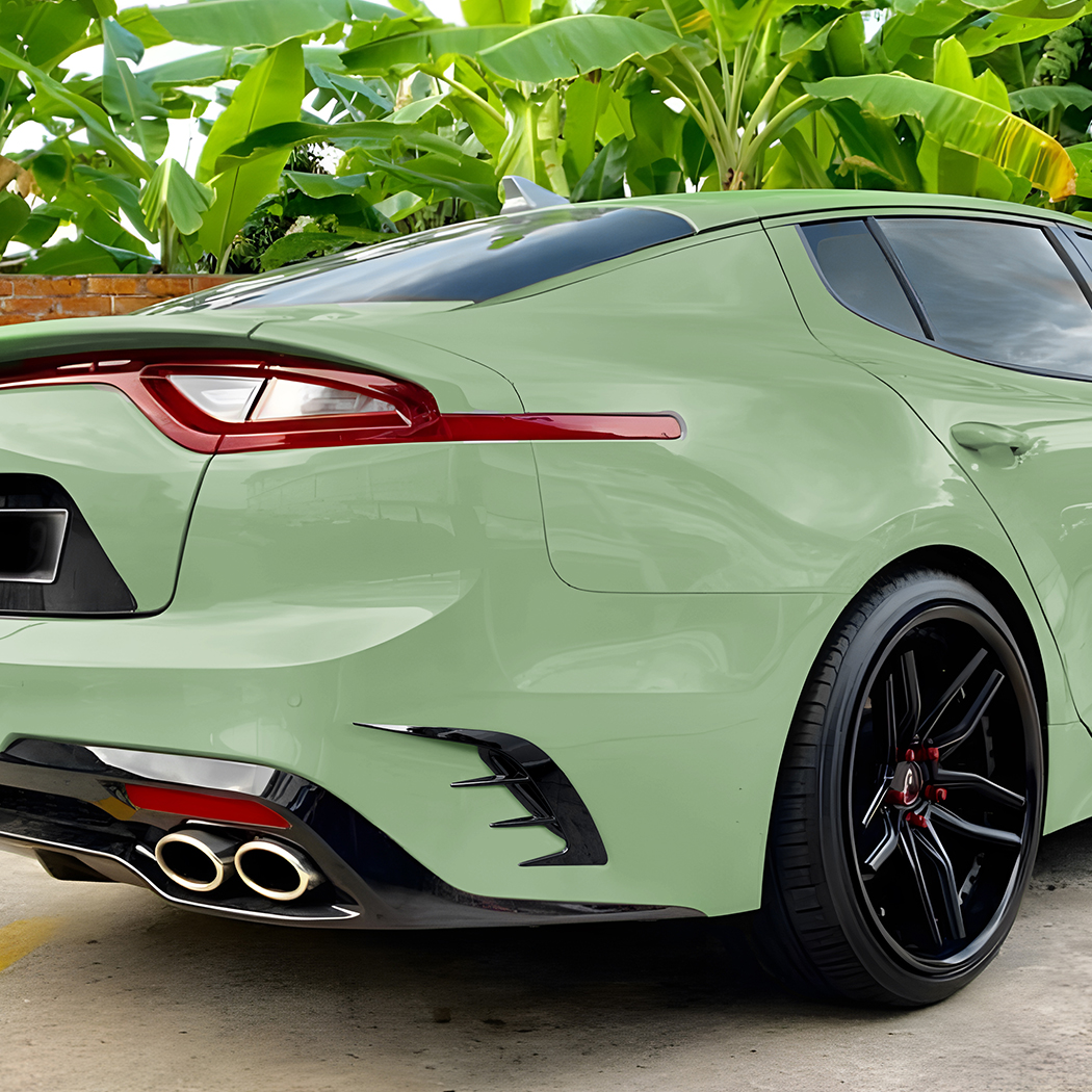 AMP-Z Rear Bumper Fins Spoiler Canards For Kia Stinger 2018+