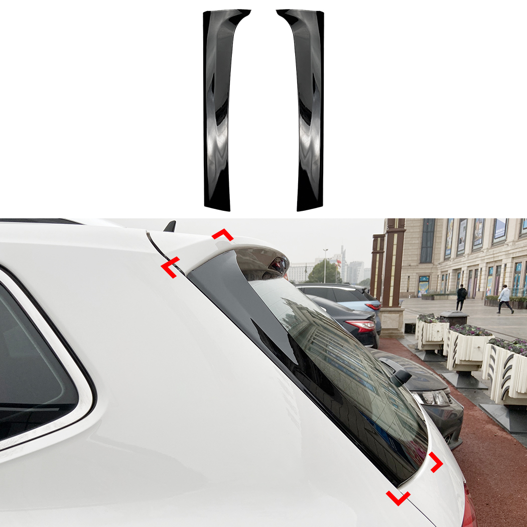 AMP-Z Rear Roof Wing Side Spoiler For VW Volkswagen Tiguan Rline MK2 2017-2023