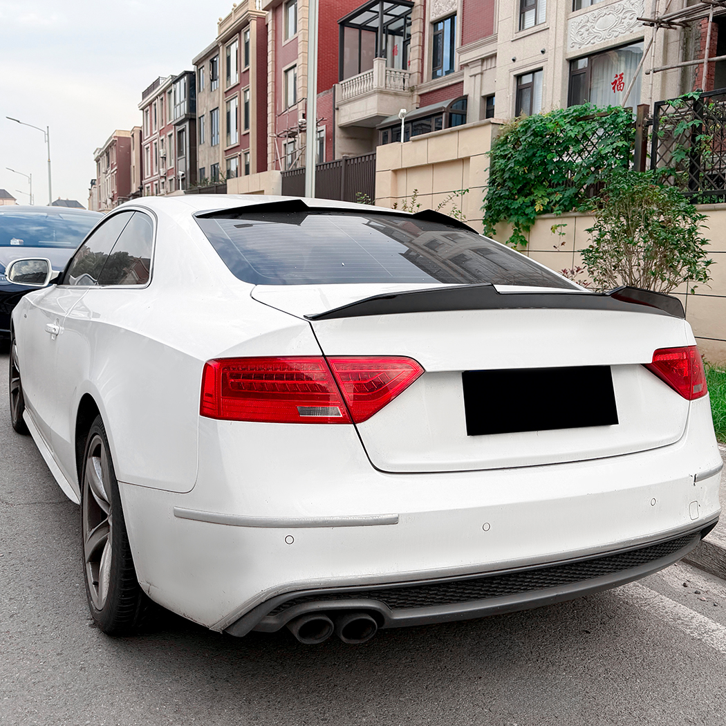 AMP-Z Rear Roof Wing Spoiler For Audi A5 8T Coupe 2-Doors 2007-2016