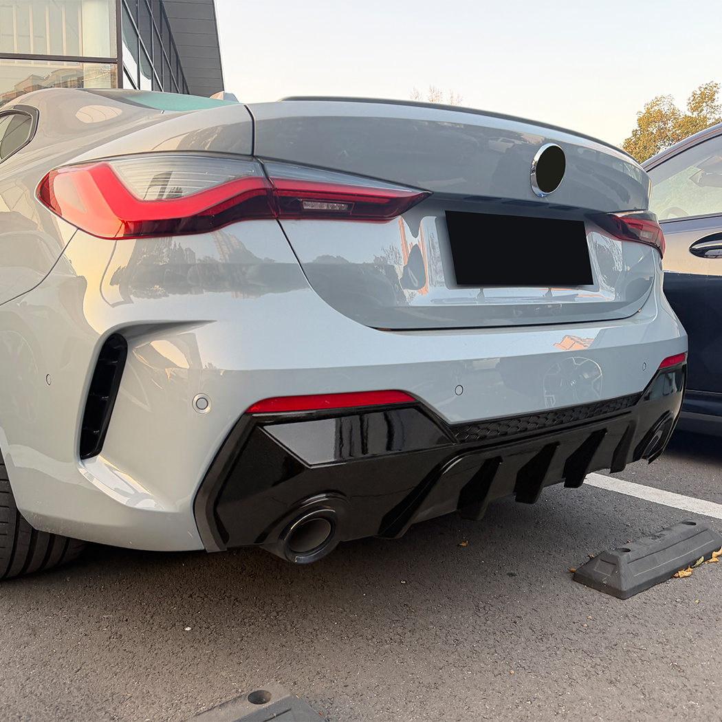 AMP-Z Rear Bumper Spoiler Lip For BMW 4 Series G22 G23 M Sport 2020+