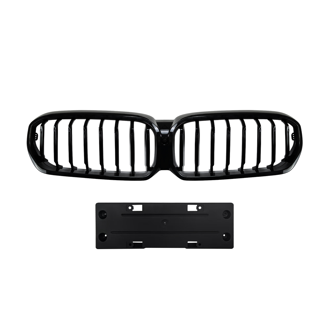 AMP-Z Front Bumper Grille Grill For BMW 5 Series G30 G31 Facelift 2021-2023