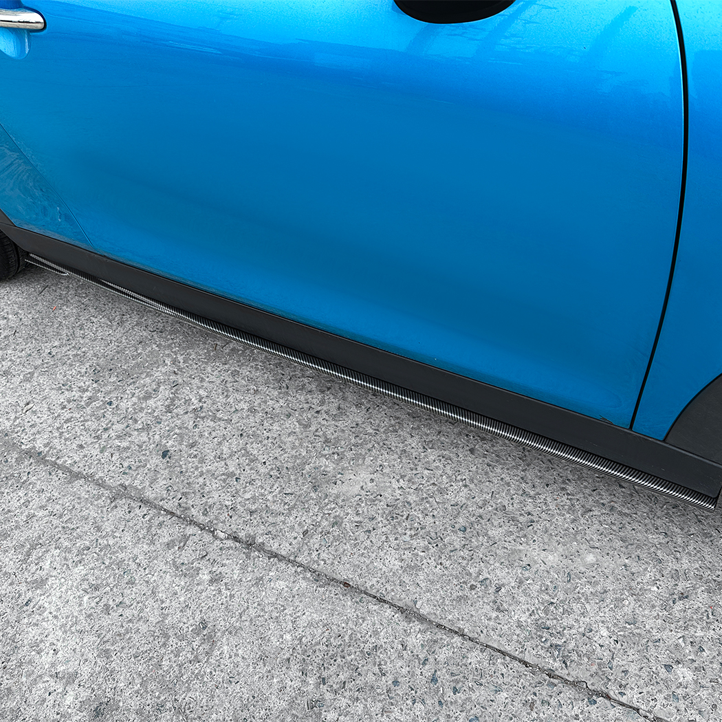 AMP-Z Side Skirt Rocker Panel Splitter Lip For BMW Mini Cooper F56 F57 3-Doors Standard 2014-2024