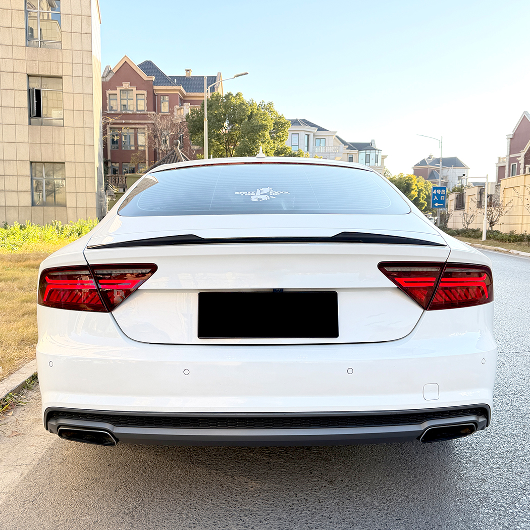 AMP-Z Rear Wing Spoiler For Audi A7 S7 RS7 2011-2017