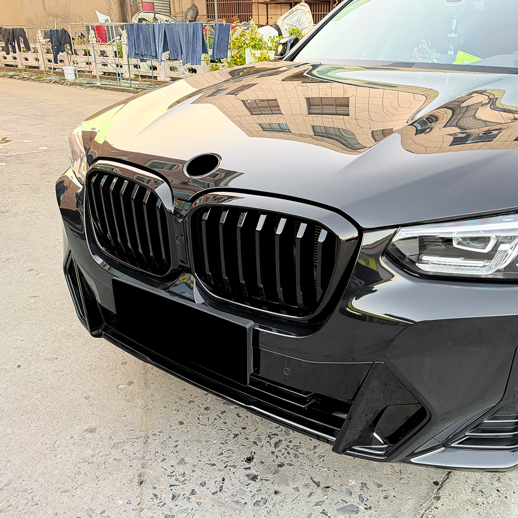 AMP-Z Front Bumper Grille Grill For BMW X3 G01 X4 G02 LCI 2022-2024