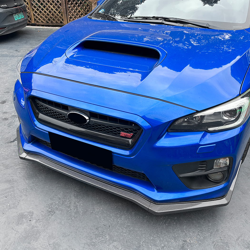 AMP-Z Front Bumper Lip Spiltter For Subaru WRX STI VA 2015-2021